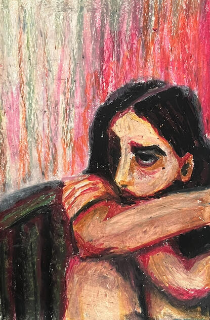 Oil Pastels Art